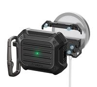 Spigen Funda Tough Armor MagFit Compatible con AirPods Pro 2ª Génération (2023/2022) - Negro