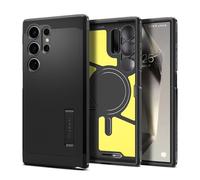 Spigen Funda Tough Armor Magfit Compatible con Samsung Galaxy S24 Ultra - Negro