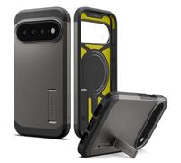 Spigen Funda Tough Armor MagFit para Google Pixel 11 Pro XL | Compatibile con Pixelsnap y MagSafe, Bronce Gris