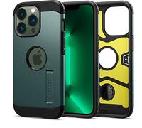 Spigen Funda Tough Armor para iPhone 13 Pro | Verde noche