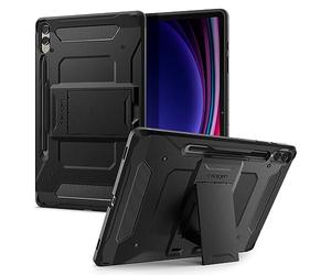 Spigen Funda Tough Armor Pro Compatible con Samsung Galaxy Tab S10+ Plus (2024) / Galaxy Tab S9+ Plus (2023) - Negro