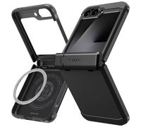 Spigen Funda Tough Armor Pro MagFit Compatible con Samsung Galaxy Z Flip 7 FE y Samsung Galaxy Z Flip 6 - Negro
