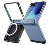 Spigen Funda Tough Armor Pro MagFit para Samsung Samsung Galaxy Z Flip 7 | Compatible con MagSafe, Azul Sierra