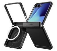 Spigen Funda Tough Armor Pro MagFit para Samsung Samsung Galaxy Z Flip 7 | Compatible con MagSafe, Negro