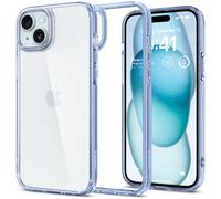 Spigen Funda Ultra Hybrid Compatible con iPhone 15 - Cristal Celeste