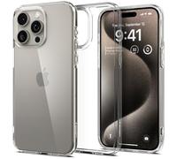 Spigen Funda Ultra Hybrid Compatible con iPhone 15 Pro - Transparente
