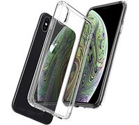 Spigen Funda Ultra Hybrid Compatible con iPhone XS y Compatible con iPhone X - Transparente