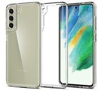 Spigen Funda Ultra Hybrid Compatible con Samsung Galaxy S21 FE 5G 2022 - Transparente
