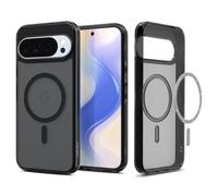 Spigen Funda Ultra Hybrid MagFit para Google Pixel 10/10 Pro Compatible con Pixelsnap y MagSafe - Negro Translúcido