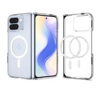 Spigen Funda Ultra Hybrid MagFit para Google Pixel 10 Pro Fold Compatible con Pixelsnap y MagSafe - Clear White