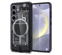 Spigen Funda Ultra Hybrid OneTap Metal Ring MagFit Compatible con Samsung Galaxy S24 5G - Zero One Negro