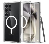 Spigen Funda Ultra Hybrid OneTap Metal Ring MagFit para Samsung S24 Ultra