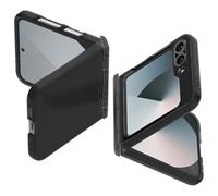 Spigen Funda Ultra Hybrid Pro Comparible con Samsung Galaxy Z Flip 6 y Z Flip 7 FE - Gris Translúcido