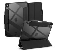 Spigen Funda Ultra Hybrid Pro Compatible con iPad Pro 13 Pulgadas M5 (2025) / M4 (2024) [Soporte para lápiz Apple] - Negro