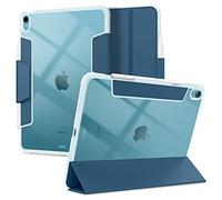Spigen Funda Ultra Hybrid Pro para iPad Air 11 Pulgadas&10.9 Pulgadas | Funda transparente para M5/M4/M3/M2 (2026-2023) con soporte para Pencil, tapa plegable y auto sleep/wake - Teal Blue