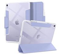 Spigen Funda Ultra Hybrid Pro para iPad Air 11 Pulgadas&10.9 Pulgadas | Funda transparente para M5/M4/M3/M2 (2026-2023) con soporte para Pencil, tapa plegable y auto sleep/wake - Lavender
