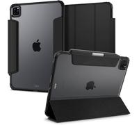Spigen Funda Ultra Hybrid Pro para iPad Pro 11 polici(2022-2018) | Funda transparente para modelos 2022/2021/2020/2018 con soporte para Pencil, tapa plegable y auto sleep/wake - Negro
