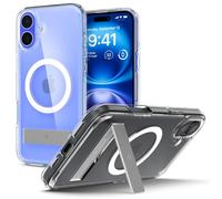 Spigen Funda Ultra Hybrid S MagFit para iPhone 16 Plus | Compatible con MagSafe, Transparente