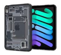 Spigen Funda Ultra Hybrid ZeroOne Compatible con iPad Mini 7 (2024, A17 Pro) / iPad Mini 6 generación (2021, 8.3 Pulgadas) - Negro