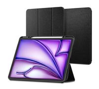 Spigen Funda Urban Fit Compatible con iPad Air 8ª Generación M4 13 Pulgadas (2026) / iPad Air 7&6 Generación M3 M2 13 Pulgadas (2025/2024) [Soporte para lápiz Apple] - Negro