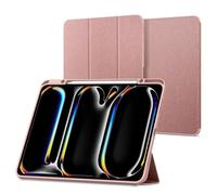 Spigen Funda Urban Fit Compatible con iPad Pro 13 Pulgadas 7ª Generación M4 (2024) [Soporte para lápiz Apple] - Oro Rosa