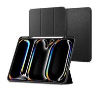 Spigen Funda Urban Fit Compatible con iPad Pro 13 Pulgadas 7ª Generación M4 (2024) [Soporte para lápiz Apple] - Negro