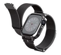 Spigen Metal Fit Pro, grafito - Apple Watch 9/8/7 45mm