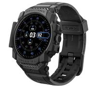 Spigen Funda y Correa Rugged Armor Pro de TPU Compatible con Google Pixel Watch 3 45mm (2024) - Negro Mate