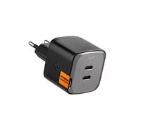 Spigen GAN 352 Total 35W 2 Puertos GAN III Tech Dual USB C Cargador - Medianoche Negro