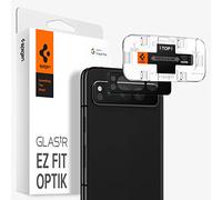 Spigen Glas.tR EZ Fit Optik Protector de Cámara para Google Pixel Fold, 2 Unidades, Transparente, Cristalina, Cobertura Total, Kit de instalación, Dureza 9H, Anti-Arañazos
