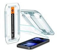 Spigen Glas.tR EZ Fit Protector Pantalla para Google Pixel 9a, 2 Unidades, Instalación Fácil, Alta Definicion, Dureza 9H