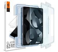 Spigen Glas.tR EZ Fit Protector Pantalla para iPad Pro 11 Pulgadas M2 2022, iPad Pro 11 pulgadas 2021/2020/2018, iPad Air 5 2022, iPad Air 4 2020,1 pack, Dureza 9H, Instalación Fácil, Alta-Definición
