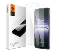 Spigen Glas.tR Slim Protector Pantalla para OnePlus Nord 5 5G, 2 Unidades, Alta Definicion, Tacto preciso, Dureza 9H, Anti-Arañazos