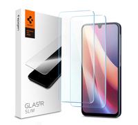 Spigen Glas.tR Slim Protector Pantalla para Samsung Galaxy A17 5G, Galaxy A26 5G, Galaxy A16, Galaxy A16 5G, 2 Unidades, Alta Definicion, Dureza 9H, Anti-Arañazos