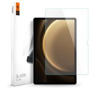 Spigen Glas.tR Slim Protector Pantalla para Samsung Galaxy Tab S10 Lite, Galaxy Tab S10 FE / S9 FE, Galaxy Tab S9, 1 Unidad, Alta Definición, Anti-Arañazos, Dureza 9H