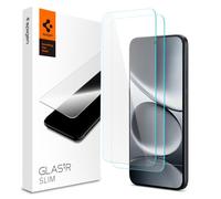 Spigen Glas.tR Slim Protector Pantalla para Xiaomi Redmi Note 15 Pro 5G, 2 Unidades, Alta Definicion, Tacto preciso, Dureza 9H, Anti-Arañazos