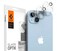 Spigen Glass Optics 2 Pack, transparente - iPhone 14/iPhone 14 Plus