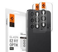 Spigen Glass tR EZ Fit Optik Pro 2 Pack, negro - Samsung Galaxy S24+