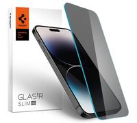 Spigen Glass tR Slim HD 1 Pack Antideslumbramiento/Privacidad Transparencia Protección Sensor - iPhone 14 Pro