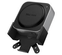 Spigen LD205 Montaje para Mac Mini M4, Soporte Mac Mini M4 Mount, Montaje VESA en Pared - Negro