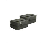 Spigen Life Organizador de Maleta Compression Packing Cubes Organizadores Maletas de Viaje Expandibles Organizador de Equipaje Impermeable, 2 Piezas (S1+S1) - Verde Oscuro