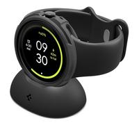Spigen Liquid Air Funda para Pixel Watch 5/4 41mm | Funda TPU flexible, ligera con diseño elegante protector y bordes elevados para Pixel Watch 5/4 41mm 2026/2025 - Negro Mate