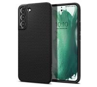 Spigen Liquid Air, negro mate - Samsung Galaxy S22