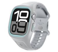 Funda Spigen Liquid Air Pro + Correa para Apple Watch 10 46mm Gris Silicona