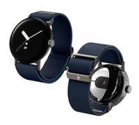 Spigen Lite Fit Correa en Tela Compatible con Google Pixel Watch 4/3/2/1 41mm (2025/2024/2023/2022) - Azul Marino
