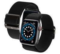 Spigen Correa Lite Fit Compatible con Apple Watch Ultra 2/1 49mm, Series 10 46mm, Series 9/8/7/6/5/4/SE 45mm, 44mm - Negro