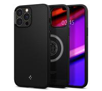 Spigen Funda Magnética mag Armor MagFit Compatible con iPhone 13 Pro MAX MagSafe - Negro Mate