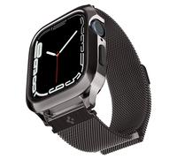 Spigen Metal Fit Pro, grafito - Apple Watch 9/8/7 45mm