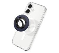 Spigen NanoPop MagFit Soporte Móvil Silicona, Soporte de Anillo MagSafe, Agarre Magnético, Diseñado para iPhone 17 17e 16 15 14 13 y Fundas MagSafe para Pixel 10 Samsung S26 Ultra - Arándano Azul