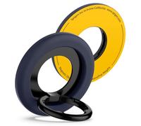 Spigen NanoPop MagFit Soporte Silicona para Teléfono Soporte de Anillo Agarre Magnético Diseñado para iPhone 17 16 15 14 13 12 y Fundas MagSafe para Pixelsnap Pixel 10 Samsung S25 - Arándano Azul